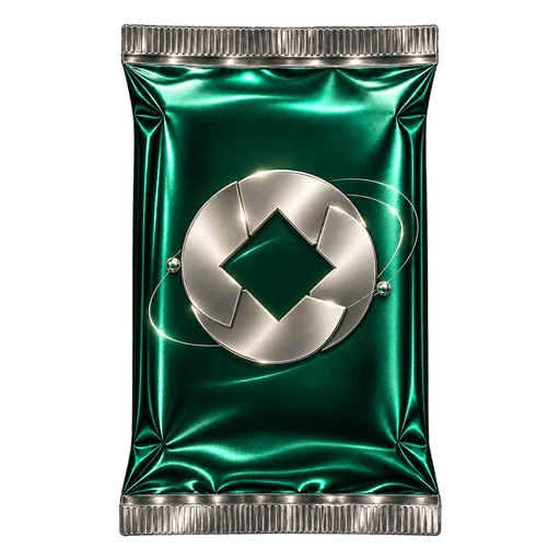 An original Joywin emerald foil card pack